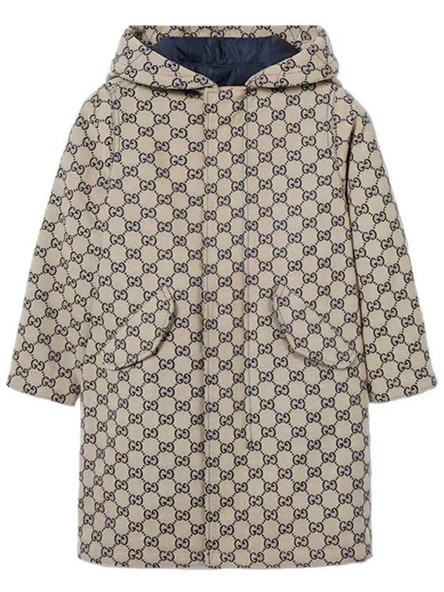 Kids Women s Canvas Hooded Jacket 784456 XWA2M 9118 - GUCCI - BALAAN 2