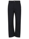 Mid-Rise Twisted Jeans Black - LEMAIRE - BALAAN 2