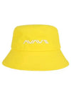 Golf Tennis Embroidered Logo Bucket Hat Yellow - AVAVE - BALAAN 3