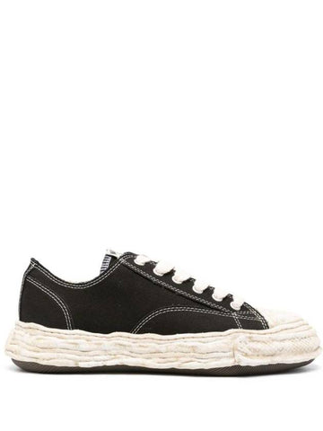 Peterson 23 OG Dyed Low Top Sneakers Black - MAISON MIHARA YASUHIRO - BALAAN 1