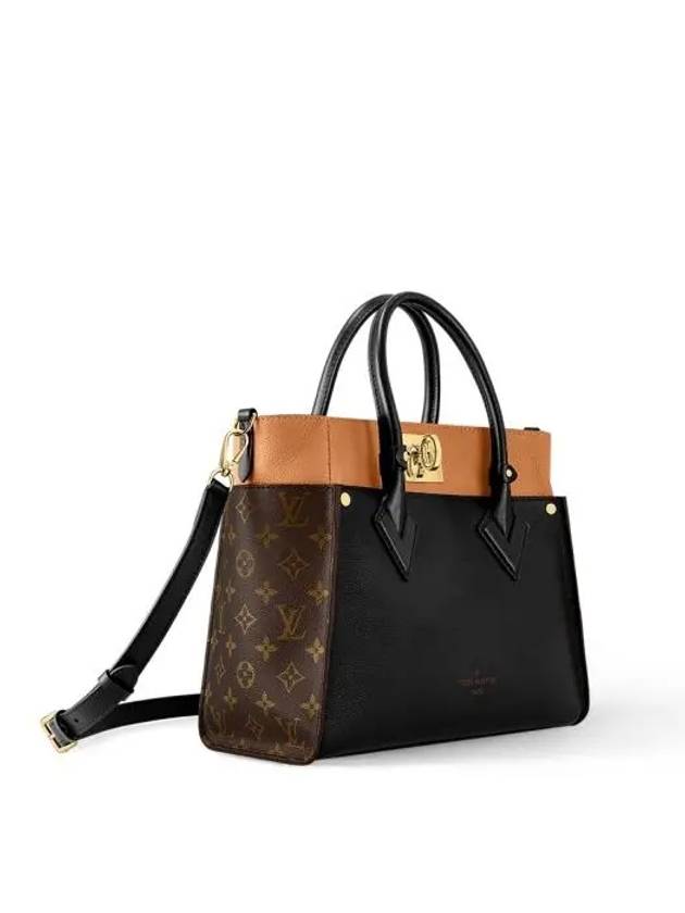 On My Side MM Tote Bag Noir - LOUIS VUITTON - BALAAN 3