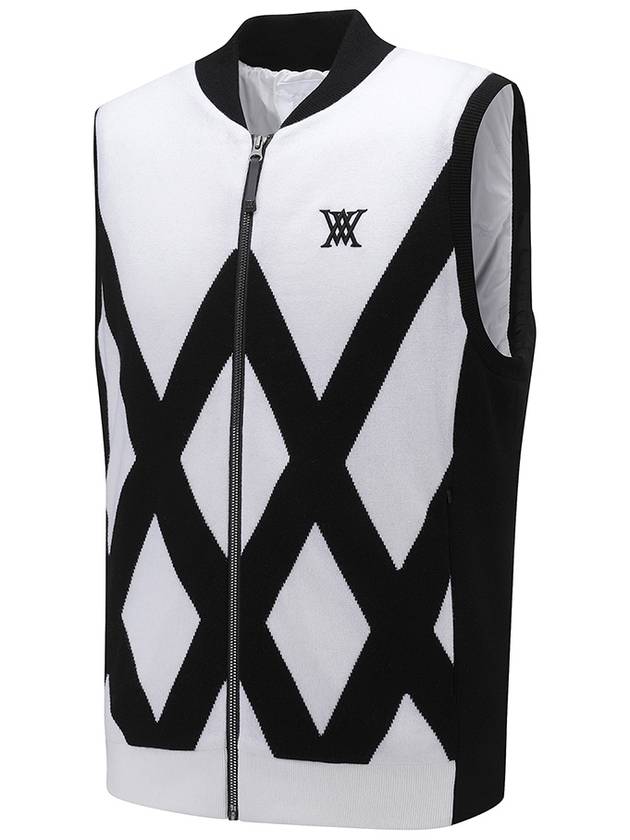 Official M HYBRID SWEATER VEST - ANEWGOLF - BALAAN 2