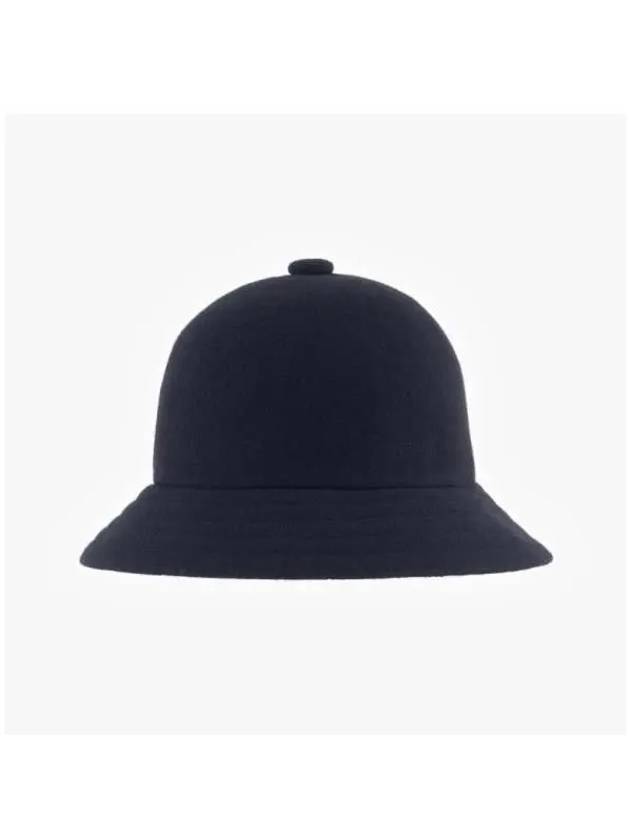 K3451 DK BLUE Casual Wool Bucket Hat - KANGOL - BALAAN 4