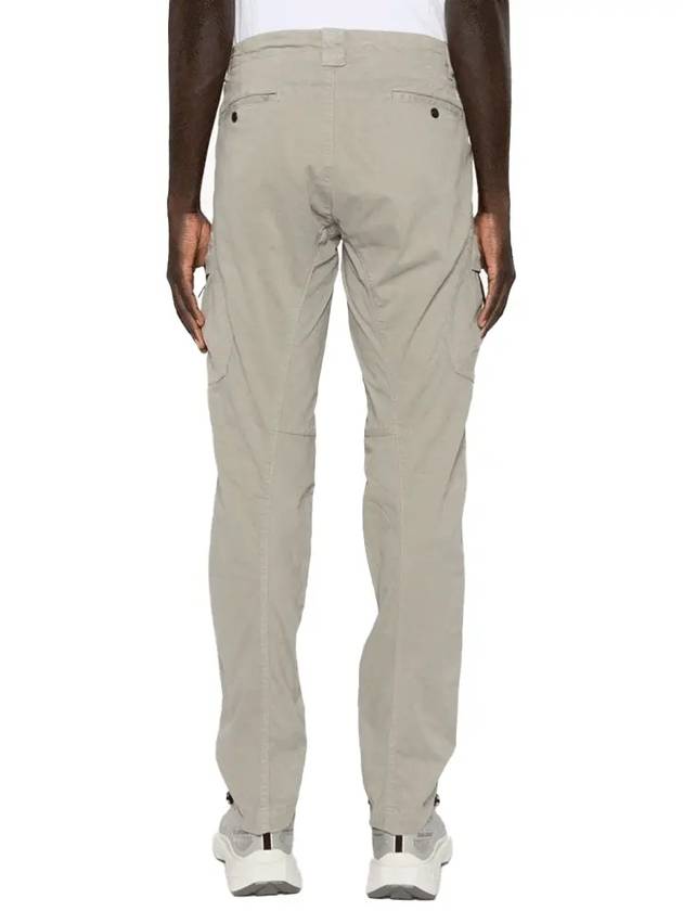 Stretch Sateen Ergonomic Lens Double Cargo Straight Pants Beige - CP COMPANY - BALAAN 4