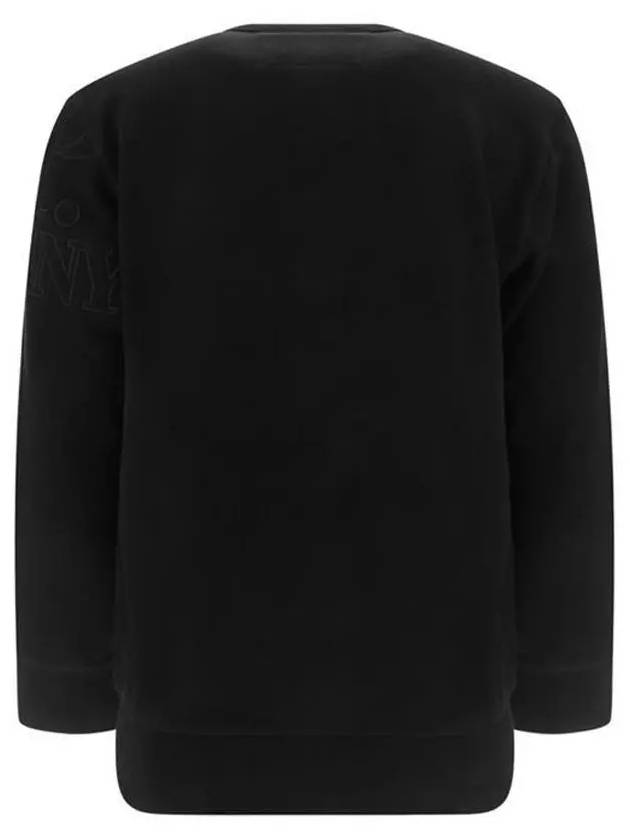 Diagonal Raised Fleece Sweatshirt Black - CP COMPANY - BALAAN 3