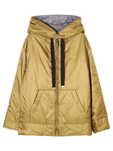 Dali water repellent reversible padded hooded jacket - MAX MARA - BALAAN 1