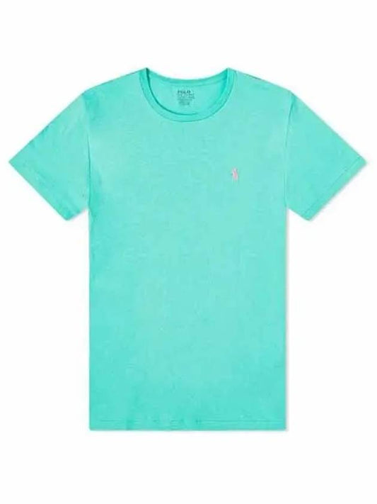 Pink Pony Custom Slim Fit Short Sleeve TShirt Mint Men 710671438 204 - POLO RALPH LAUREN - BALAAN 2