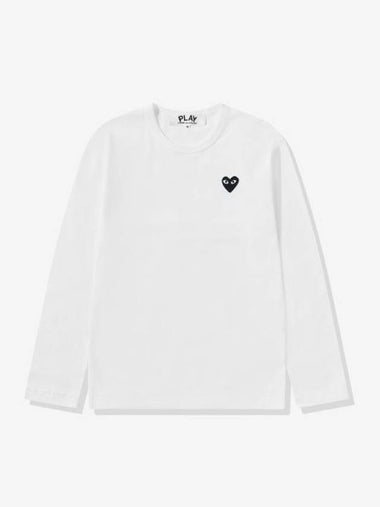 Long Sleeve T Shirt P1T120AZT1200512 White - COMME DES GARCONS - BALAAN 1