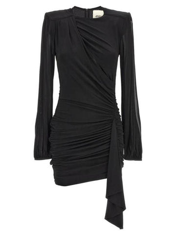 Vinia short dress black - ISABEL MARANT - BALAAN 1