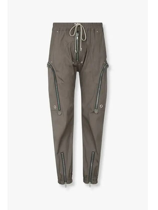 MEN Cotton Cargo Jogger Pants Dark Beige - RICK OWENS - BALAAN 1