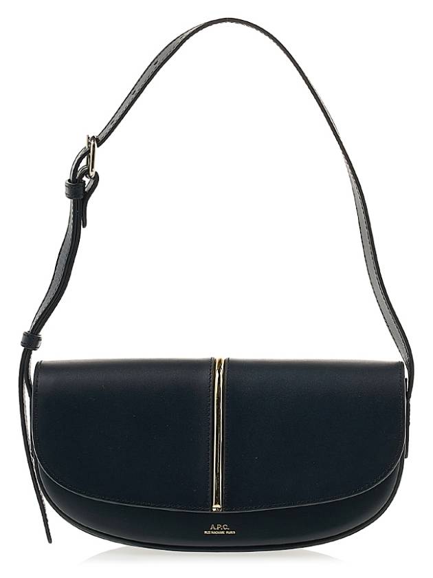 Betty Leather Shoulder Bag Black - A.P.C. - BALAAN 2