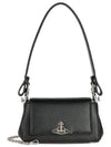 Hazel small shoulder bag black 4304006R S000D N403 - VIVIENNE WESTWOOD - BALAAN 2