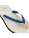 Rubber Flip Flops Cream - BRUNELLO CUCINELLI - BALAAN 9