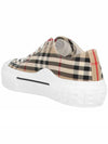 Vintage Check Cotton Sneakers Archive Beige - BURBERRY - BALAAN 4