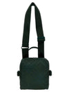 Checked Zipped Cross Bag Green - BURBERRY - BALAAN 1