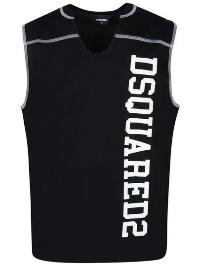 Logo Cool Fit Sleeveless Black - DSQUARED2 - BALAAN 2