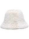 Doyou Know MC Women s Eco Fur Ivory Bucket Hat DO6242AH311 - DOYOUKNOWMC GOLF WEAR - BALAAN 2