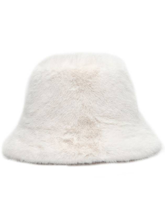 Doyou Know MC Women s Eco Fur Ivory Bucket Hat DO6242AH311 - DOYOUKNOWMC GOLF WEAR - BALAAN 2