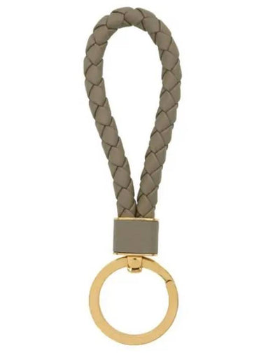 Intrecciato leather key ring - BOTTEGA VENETA - BALAAN 1