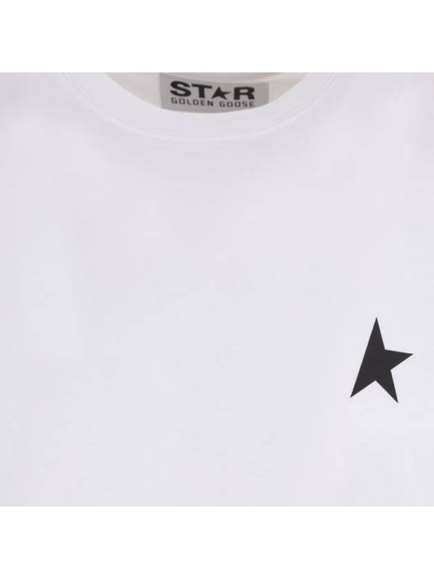 Star Collection Short Sleeve T-Shirt White - GOLDEN GOOSE - BALAAN 4