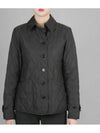 Fernleigh Diamond Quilted Jacket Black - BURBERRY - BALAAN 2