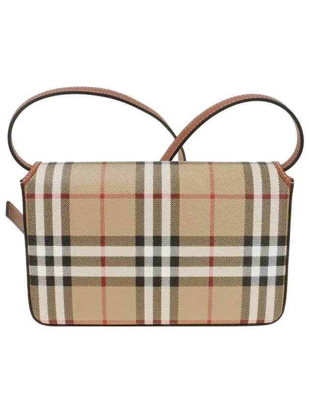 Hampshire Check Cross Bag Archive Beige - BURBERRY - BALAAN 4