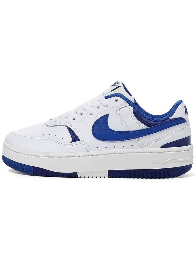 Gamma Force Low Top Sneakers White Royal Blue - NIKE - BALAAN 7