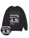 Of the Eye Vivid Green Overfit Sweatshirt Black - MONSTER REPUBLIC - BALAAN 4