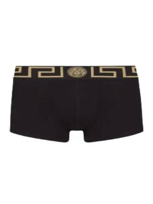 Greca Banding Boxer Underwear Black White AU10026 A232741 - VERSACE - BALAAN 1