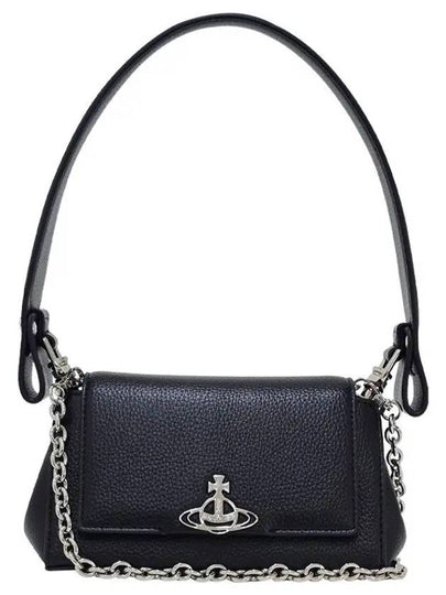 Hazel Small Shoulder Bag Black - VIVIENNE WESTWOOD - BALAAN 2