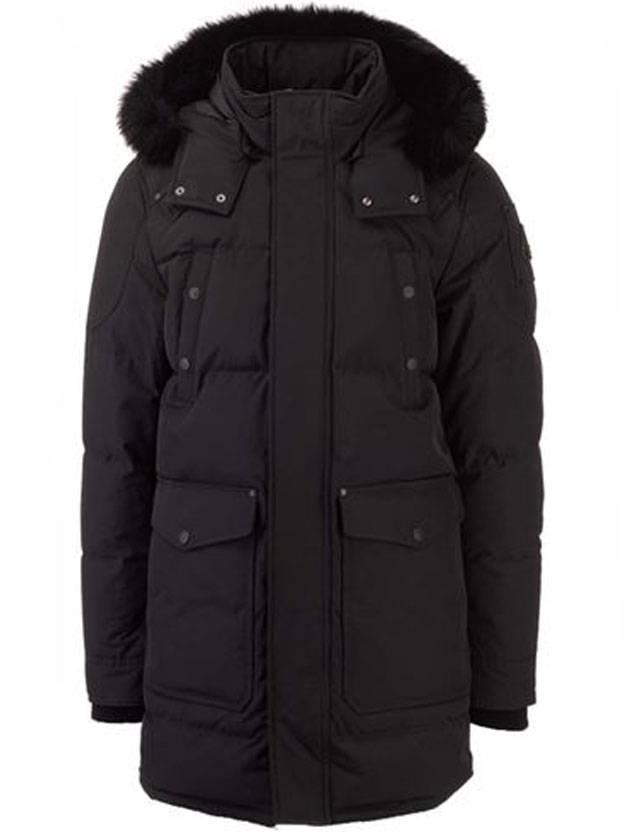 Ridge Fur Padding Black - MOOSE KNUCKLES - BALAAN 1