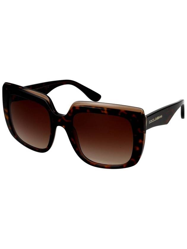 Sunglasses 0DG4414 502 13 HAVANA ON TRANSPARENT BROWN - DOLCE&GABBANA - BALAAN 3