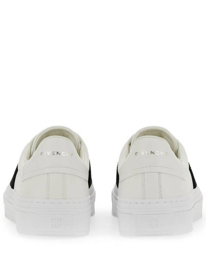 City Banding Logo Low Top Sneakers White - GIVENCHY - BALAAN 2