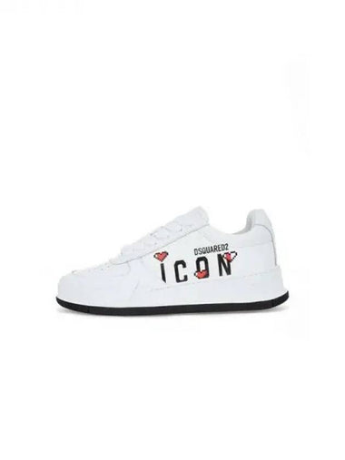 Women's CANADIAN Pixel ICON Sneakers White 270132 - DSQUARED2 - BALAAN 1