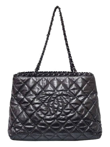 Women s A50495 Chain Me shopping bag calfskin shoulder - CHANEL - BALAAN 1