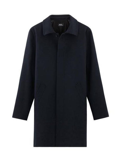 Auster Mac Single Coat Navy - A.P.C. - BALAAN 2