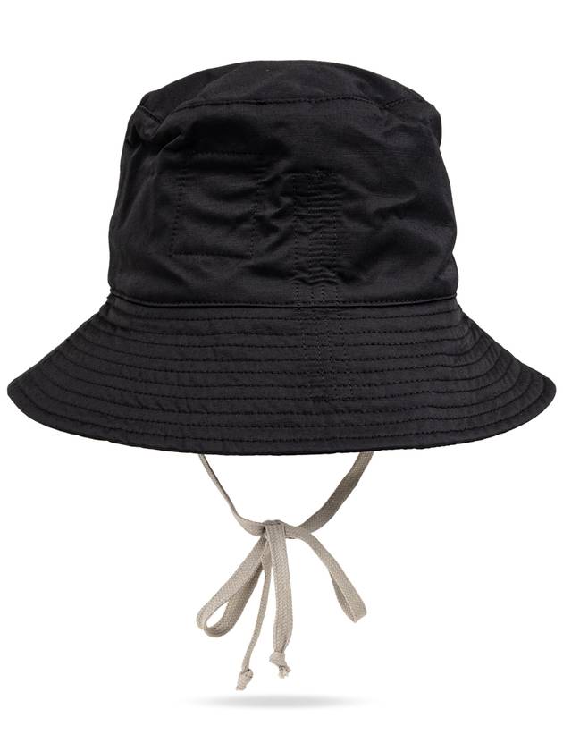 Rick Owens DRKSHDW Hat Gilligan, Men's, Black - RICK OWENS - BALAAN 3