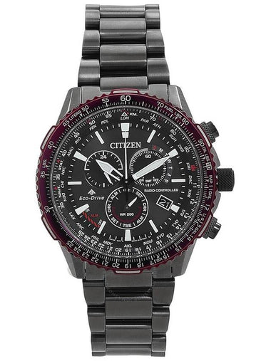 Citizen Promaster Perpetual Alarm World Time Chronograph GMT Black Dial Men's Watch CB5009-55E - CITIZEN - BALAAN 1