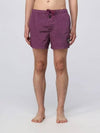 Wappen Patch Nylon Metal Swim Shorts Purple - STONE ISLAND - BALAAN 4