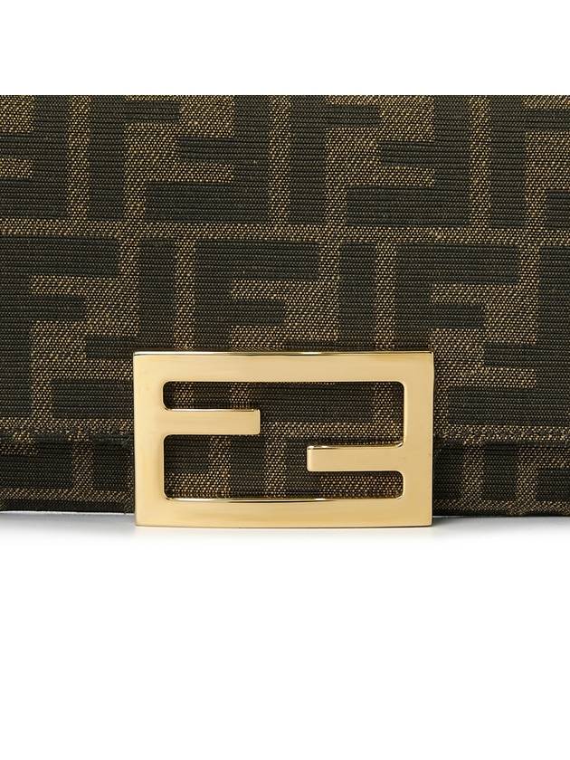 Fabric Chain Long Wallet Brown - FENDI - BALAAN 9