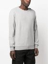 Light Fleece Sweatshirt Grey Melange - CP COMPANY - BALAAN 3