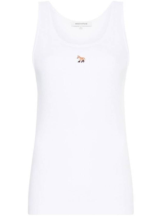 Baby Fox Cotton Sleeveless White - MAISON KITSUNE - BALAAN 1