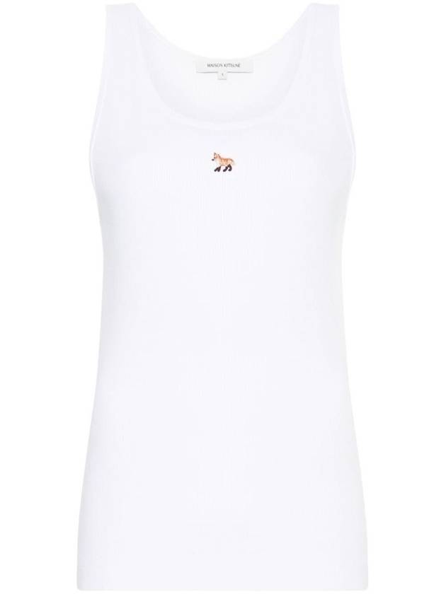 Baby Fox Cotton Sleeveless White - MAISON KITSUNE - BALAAN 1