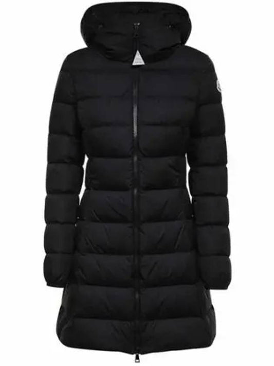 Gie Hood Long Down Padding Black - MONCLER - BALAAN 2