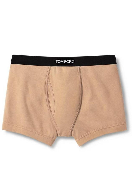 Logo Band Cotton Boxer Briefs Pale Blue - TOM FORD - BALAAN 2