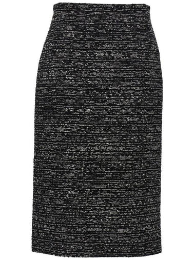 Alberta Ferretti Tweed Skirt - ALBERTA FERRETTI - BALAAN 1