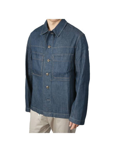 Workwear Over Denim Jacket Blue - LEMAIRE - BALAAN 1