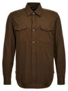 Long Sleeve Shirt JBL001JMS001S23KB386 Brown - TOM FORD - BALAAN 1