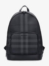 Rocco Backpack Charcoal - BURBERRY - BALAAN 2