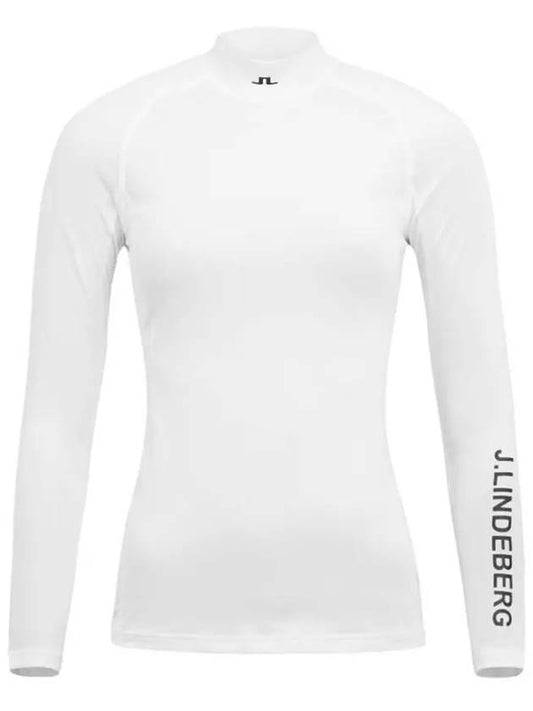 Asa Soft Compression Long Sleeve T-Shirt White - J.LINDEBERG - BALAAN 2